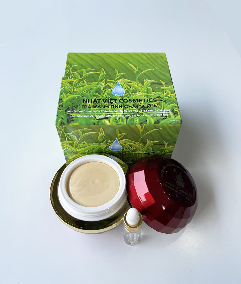 Kem trà xanh tinh chất serum