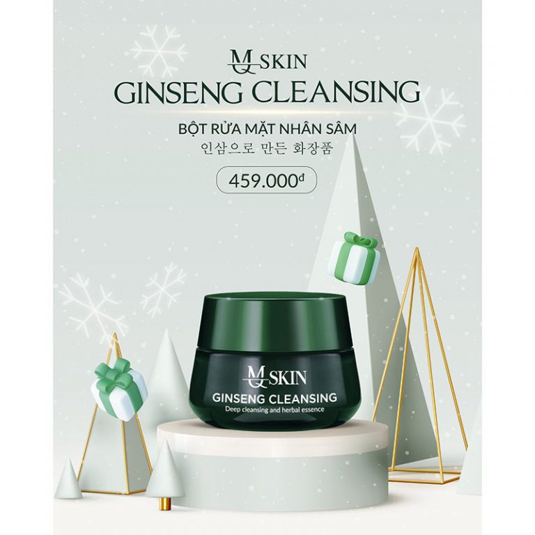 Bột Rửa Mặt Nhân Sâm MQSKIN Bột Rửa Mặt Nhân Sâm MQSKIN