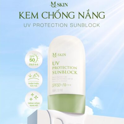 Kem chống nắng MQ Skin 50g mới 2023