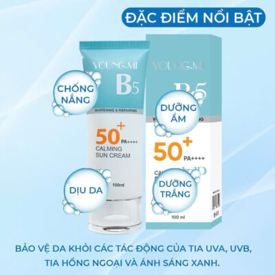 YOUNG-MI Kem Chống Nắng Phục Hồi 40ml
