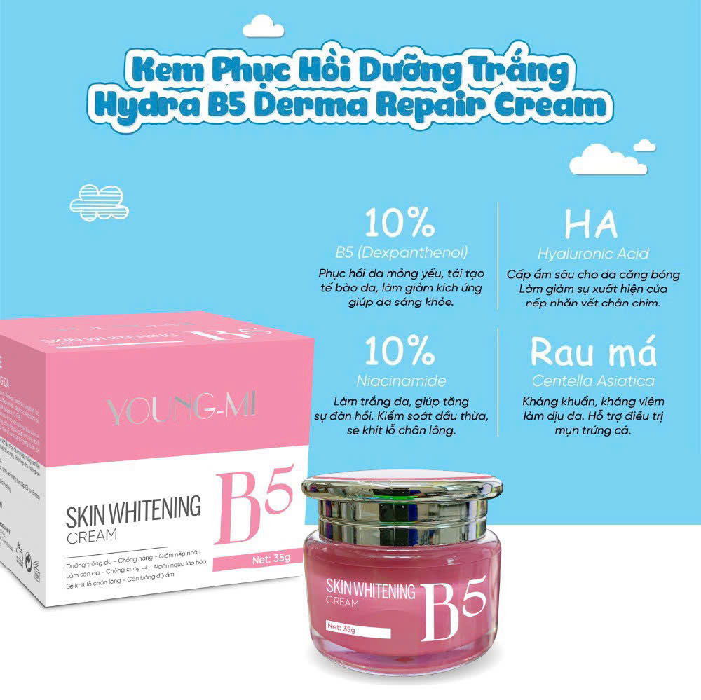 YOUNG-MI Kem Dưỡng Trắng Da YOUNG-MI Kem Dưỡng Trắng Da