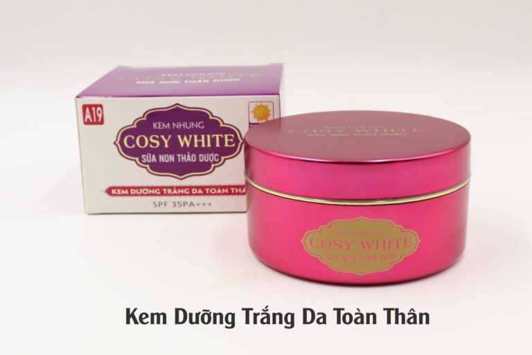 A19 dưỡng trắng toàn thân A19 dưỡng trắng toàn thân