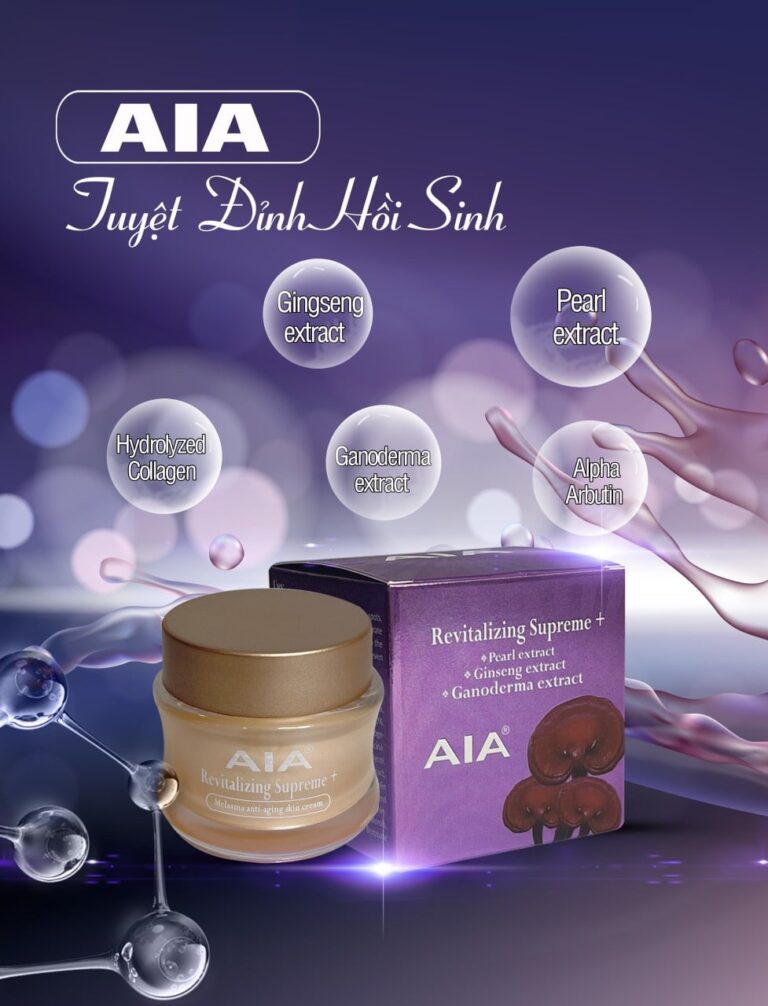 AIA Linh Chi Kem Nám Chống Lão Hoá AIA Linh Chi Kem Nám Chống Lão Hoá