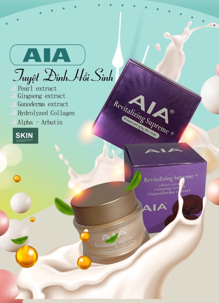 AIA Linh Chi Kem Nám Chống Lão Hoá AIA Linh Chi Kem Nám Chống Lão Hoá