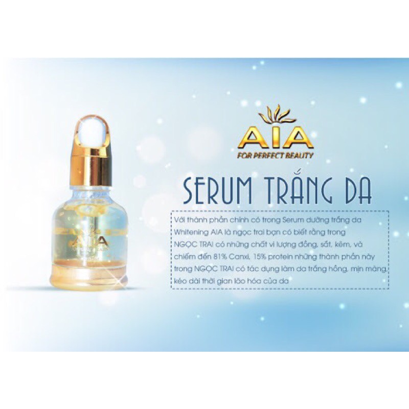 AIA Serum Dưỡng Trắng Whitening AIA Serum Dưỡng Trắng Whitening