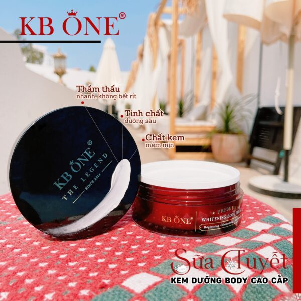 KB One Kem Trắng Da Toàn Thân Sữa tuyết KB One Kem Trắng Da Toàn Thân Sữa tuyết