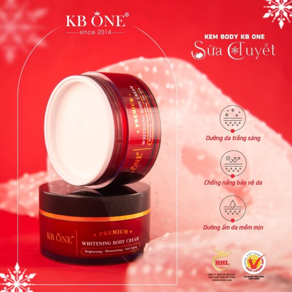 KB One Kem Trắng Da Toàn Thân Sữa tuyết KB One Kem Trắng Da Toàn Thân Sữa tuyết
