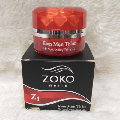 ZOKO White Z1 Kem mụn thâm mờ sẹo dưỡng trắng 15g