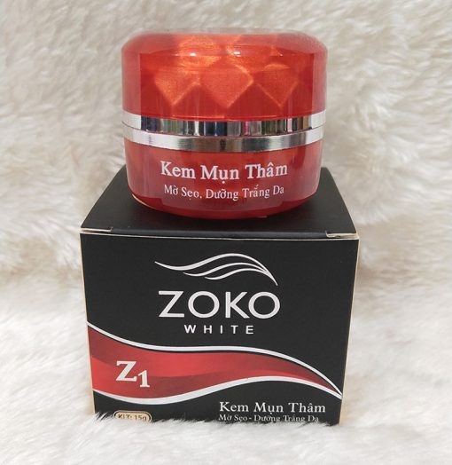 ZOKO White Z1 Kem mụn thâm mờ sẹo dưỡng trắng ZOKO White Z1 Kem mụn thâm mờ sẹo dưỡng trắng