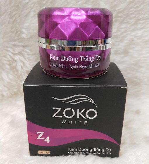 ZOKO White Z4 Kem trắng da chống nắng ZOKO White Z4 Kem trắng da chống nắng