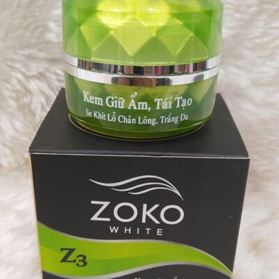 ZOKO White Z3 Kem giữ ẩm tái tạo trắng da 15g