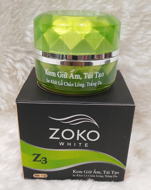 ZOKO White Z3 Kem giữ ẩm tái tạo trắng da ZOKO White Z3 Kem giữ ẩm tái tạo trắng da