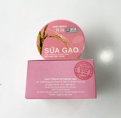 Kem dưỡng trắng da toàn thân Kem dưỡng trắng da toàn thân