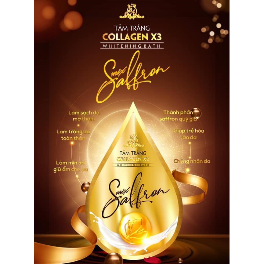 Kem tắm trắng Collagen X3 Kem tắm trắng Collagen X3