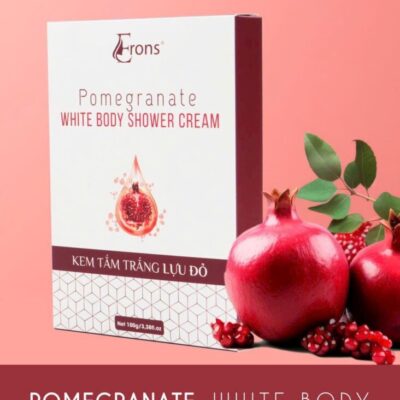 Erons Kem Tắm Trắng Lựu Đỏ 100g