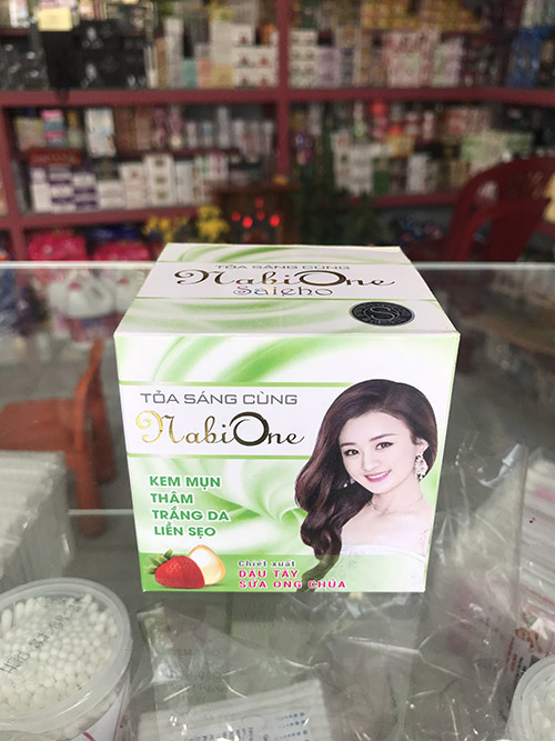 NabiOne Kem Mụn Thâm Trắng Da Liền Sẹo NabiOne Kem Mụn Thâm Trắng Da Liền Sẹo