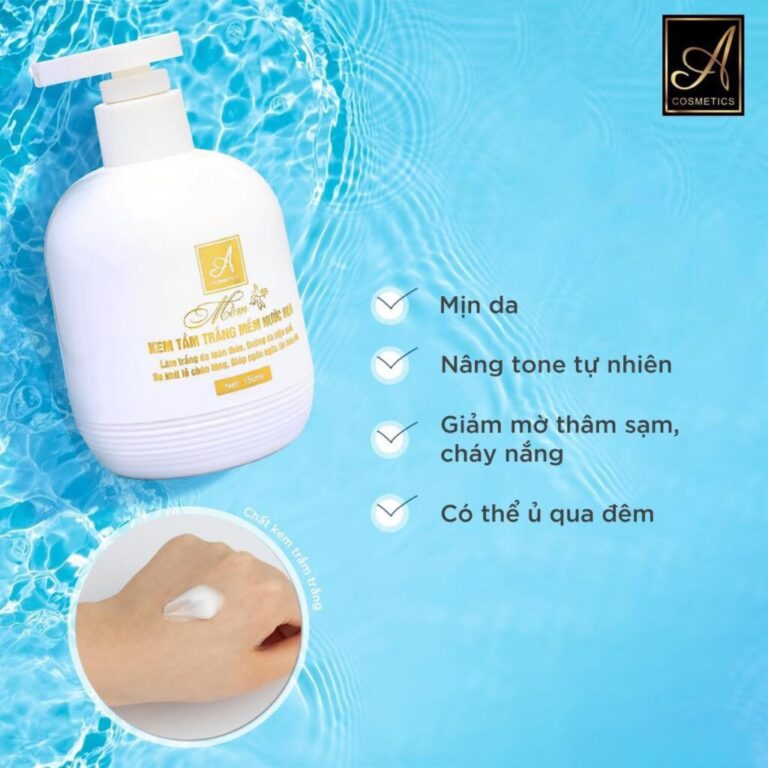 Kem Tắm Trắng Body Mềm Acosmetics Kem Tắm Trắng Body Mềm Acosmetics