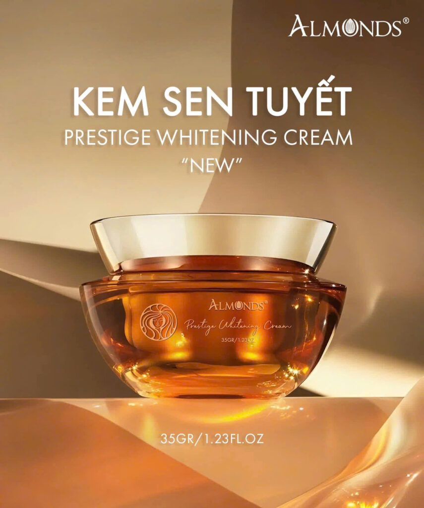 Almonds Kem Sen Tuyết Ban Ngày Almonds Kem Sen Tuyết Ban Ngày