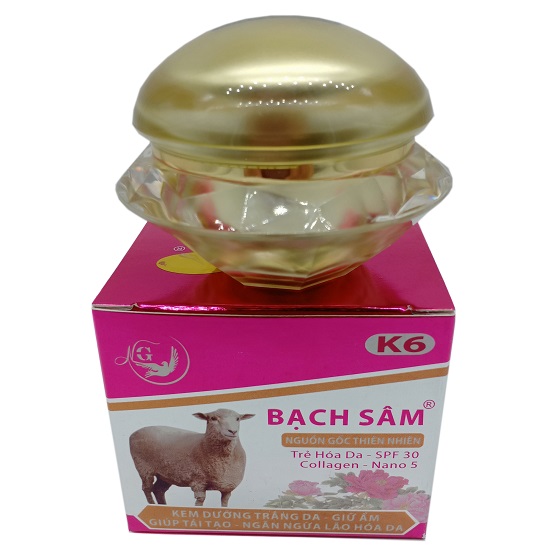 K6 dưỡng trắng tái tạo 25g K6 dưỡng trắng tái tạo 25g