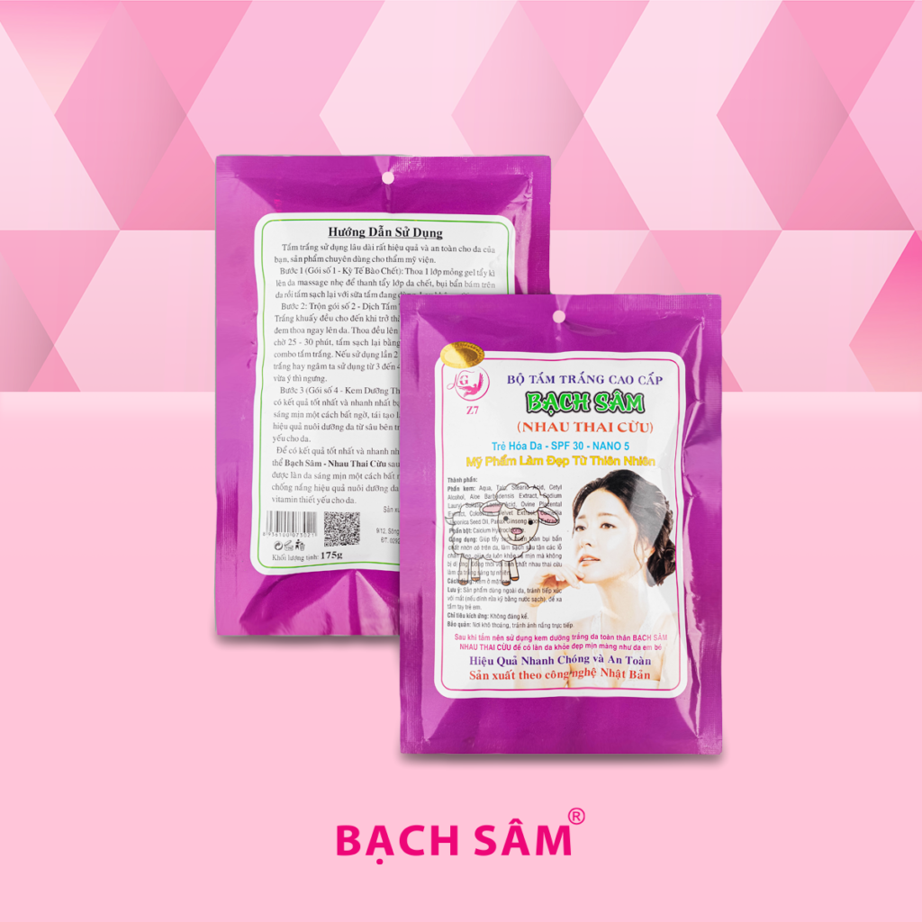 Z7 tắm trắng nhau thai cừu 175g Z7 tắm trắng nhau thai cừu 175g