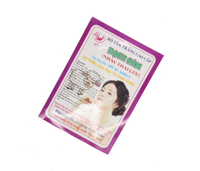 Z7 tắm trắng nhau thai cừu 175g Z7 tắm trắng nhau thai cừu 175g