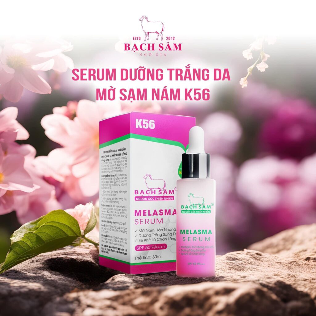 K56 serum mờ sạm nám 30ml K56 serum mờ sạm nám 30ml