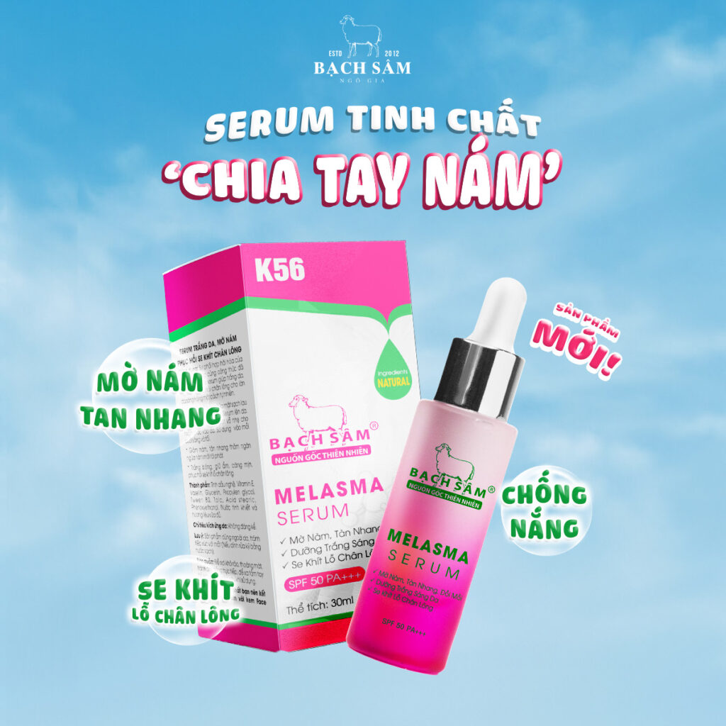 K56 serum mờ sạm nám 30ml K56 serum mờ sạm nám 30ml