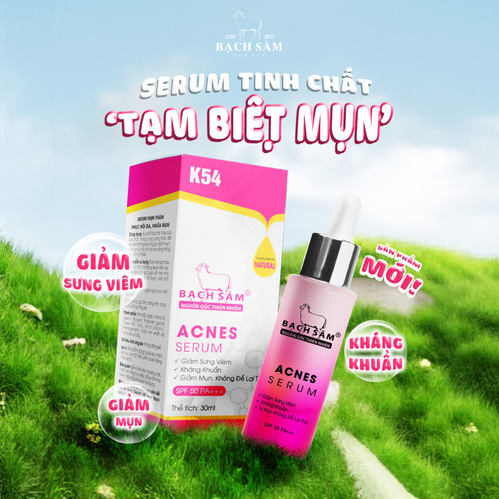 K54 serum mụn thâm sẹo 30ml