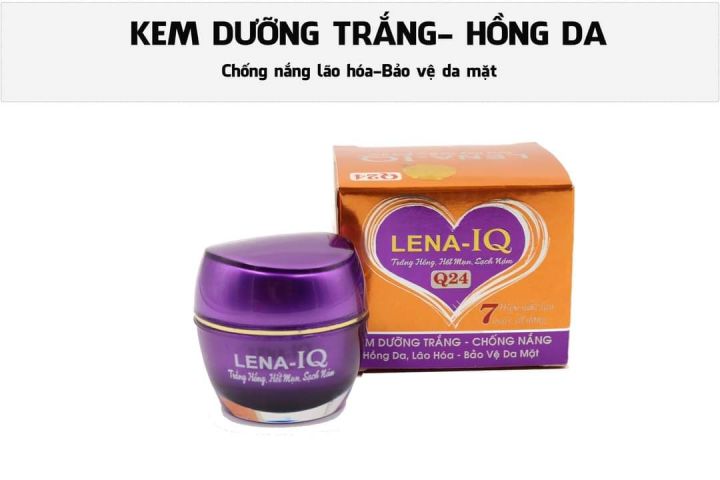 LENA-IQ Q24 kem trắng chống nắng LENA-IQ Q24 kem trắng chống nắng