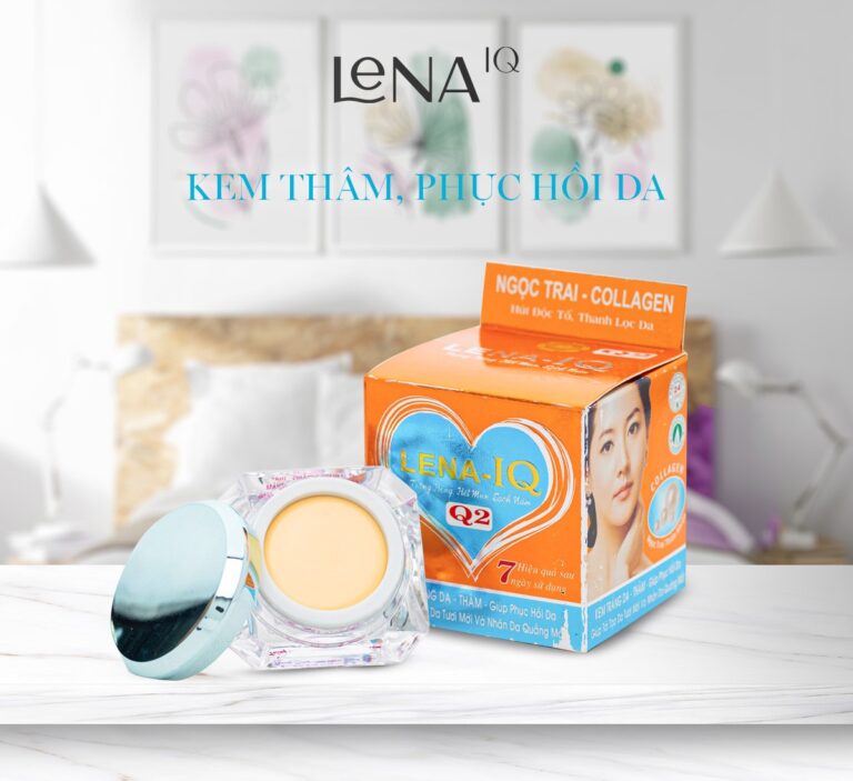 LENA-IQ Q2 kem dưỡng trắng mờ thâm LENA-IQ Q2 kem dưỡng trắng mờ thâm