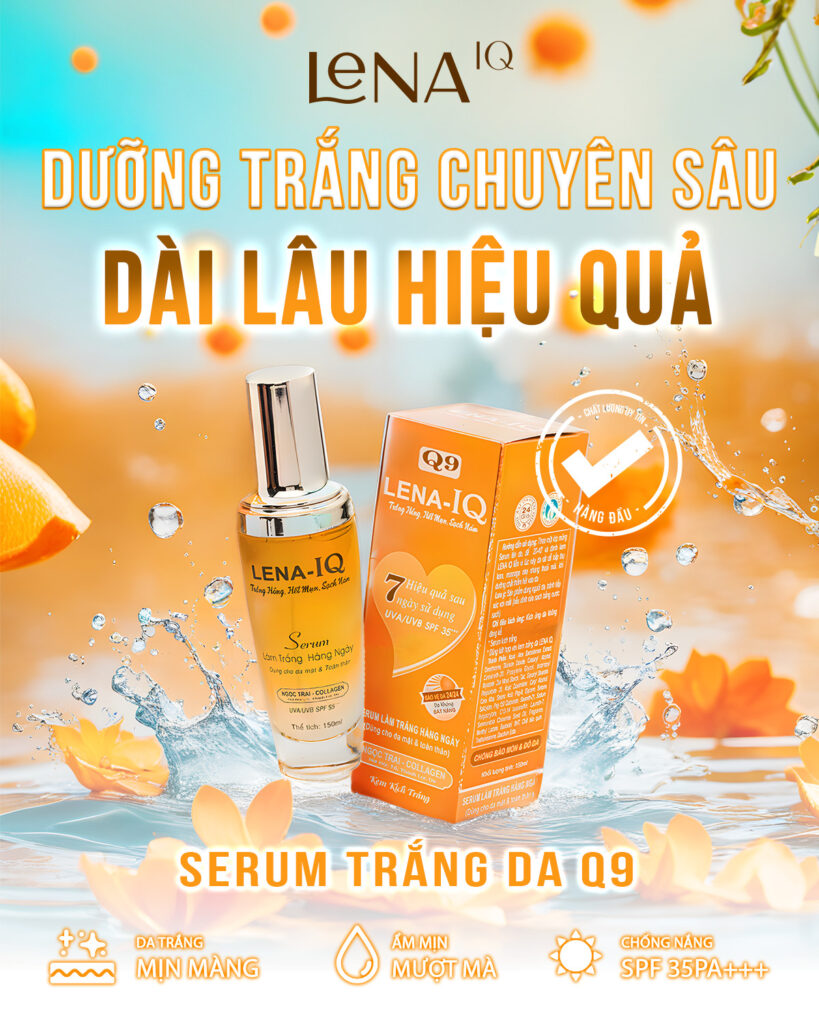 LENA-IQ Q9 serum trắng nám tàn nhang