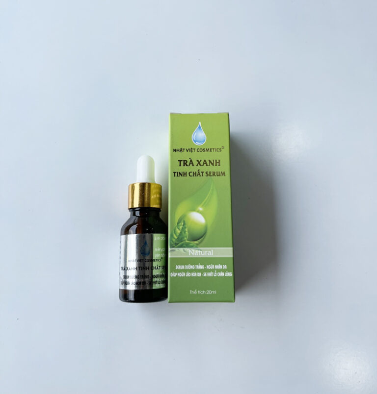 Trà xanh & Serum ngừa nhăn se khít lỗ chân lông Trà xanh & Serum ngừa nhăn se khít lỗ chân lông