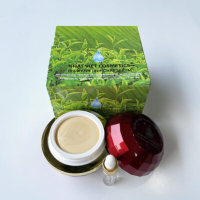 Trà xanh & Serum kem dưỡng trắng ngừa lão hóa 30g