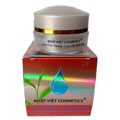 Trà xanh & serum kem ngừa tàn nhang mờ sạm 10g