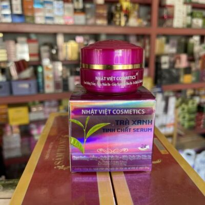 Trà xanh & Serum dưỡng trắng ngừa lão hóa 10g