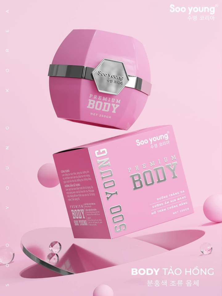 Sooyoung Tảo Hồng Kem Dưỡng Toàn Thân Sooyoung Tảo Hồng Kem Dưỡng Toàn Thân
