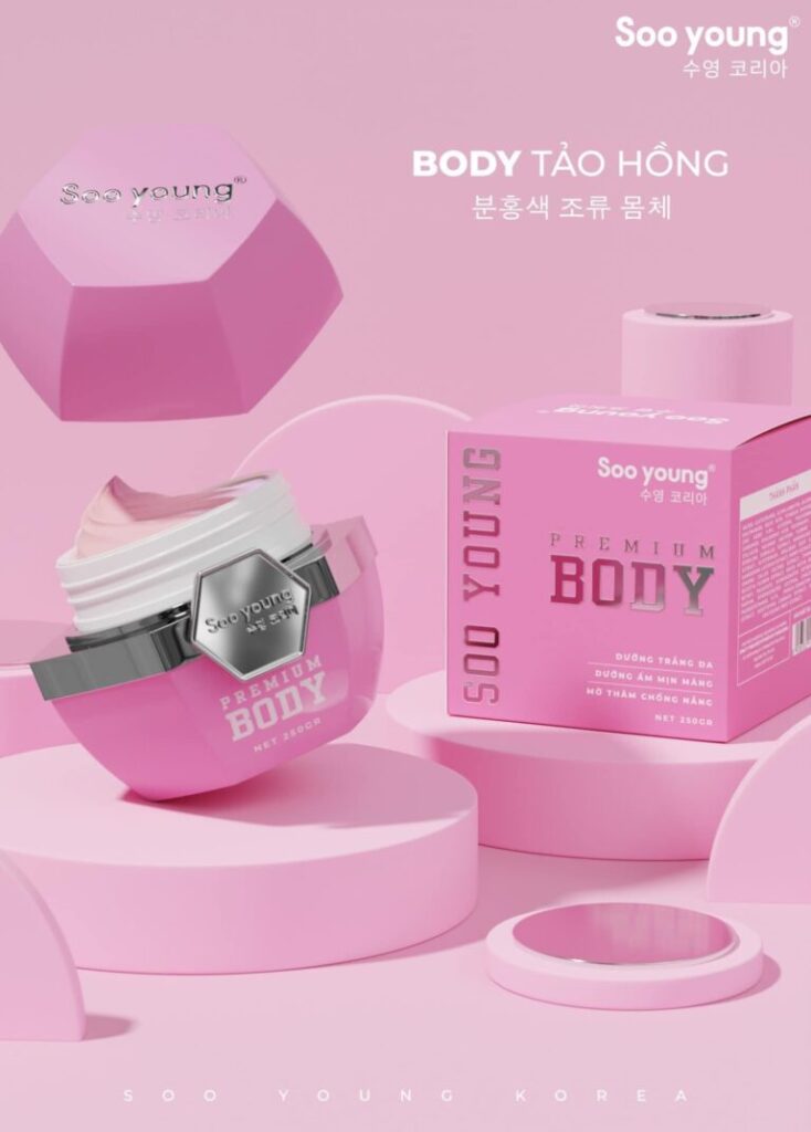 Sooyoung Tảo Hồng Kem Dưỡng Toàn Thân Sooyoung Tảo Hồng Kem Dưỡng Toàn Thân