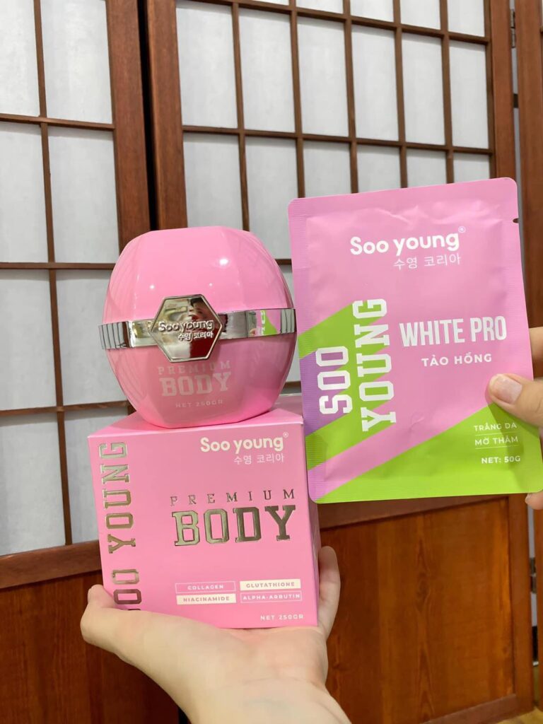 Sooyoung Tảo Hồng Kem Dưỡng Toàn Thân Sooyoung Tảo Hồng Kem Dưỡng Toàn Thân