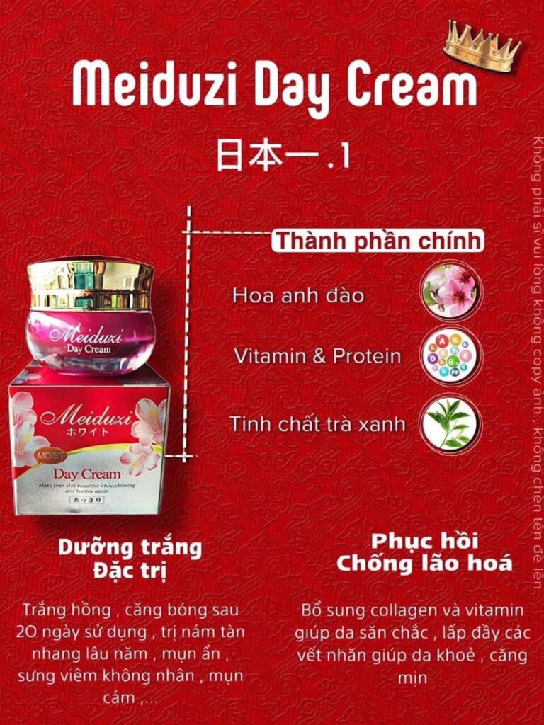Meiduzi Kem Dưỡng Da Ban Ngày
