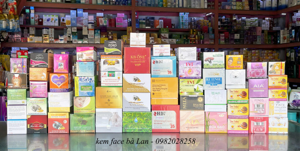 kem face dưỡng trắng