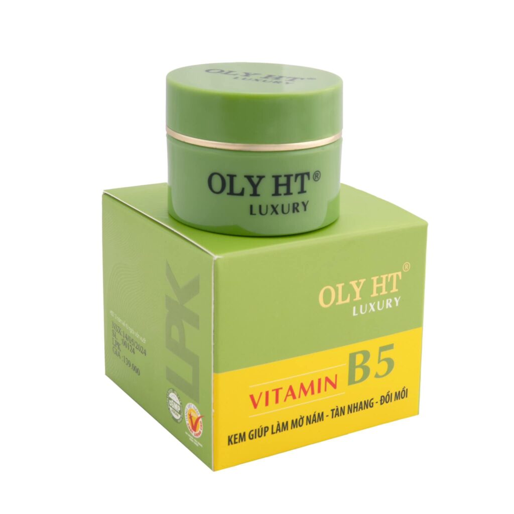 OLY HT Luxury Vitamin B5 Kem Nám Tàn Nhang Đồi Mồi OLY HT Luxury Vitamin B5 Kem Nám Tàn Nhang Đồi Mồi
