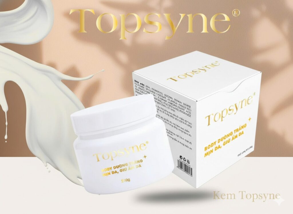 TOPSYNE Kem Dưỡng Trắng Toàn Thân