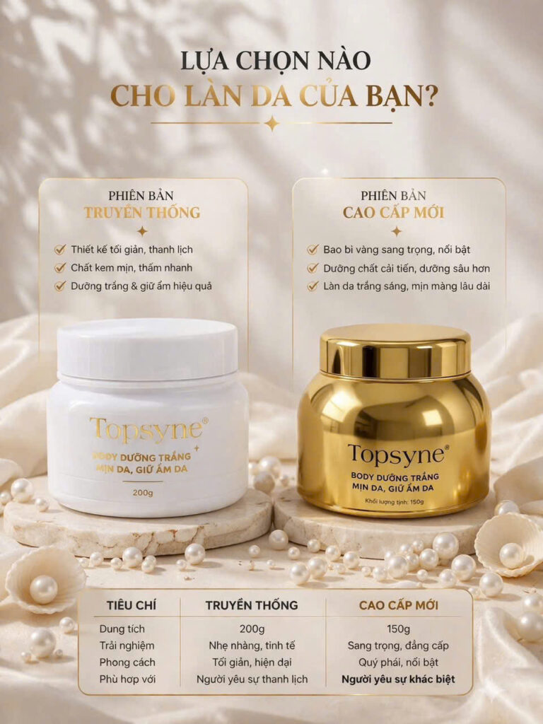 TOPSYNE Kem Trắng Da Toàn Thân TOPSYNE Kem Trắng Da Toàn Thân