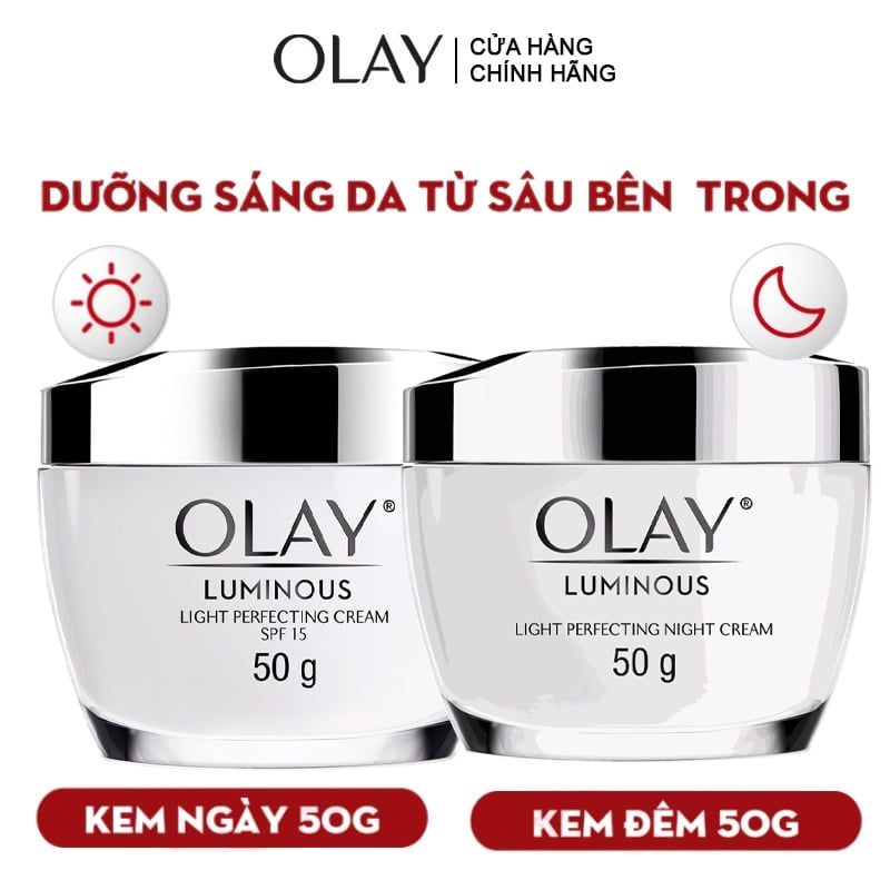 Olay Luminous Kem Dưỡng Sáng Da Ban Đêm Olay Luminous Kem Dưỡng Sáng Da Ban Đêm