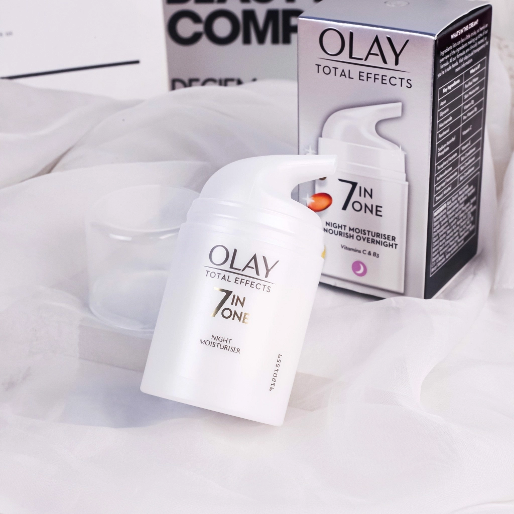 Olay Kem Dưỡng Ẩm Ban Đêm 7 in One Olay Kem Dưỡng Ẩm Ban Đêm 7 in One